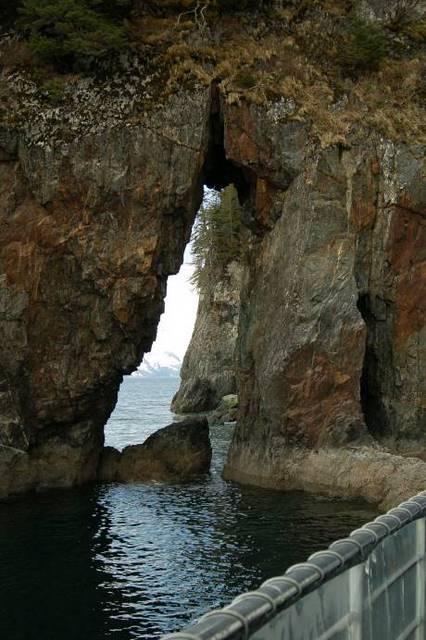 archway in rock formation