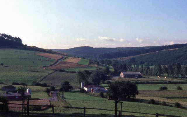the surrounding countryside