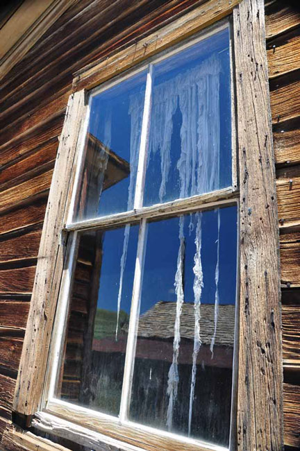 original curtain in windows