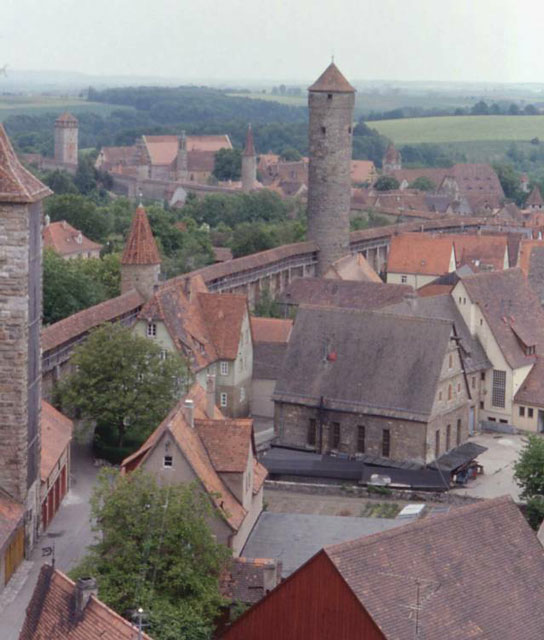 Rothenburg wall