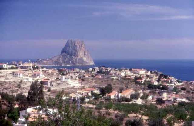 Penon Calpe, Spain