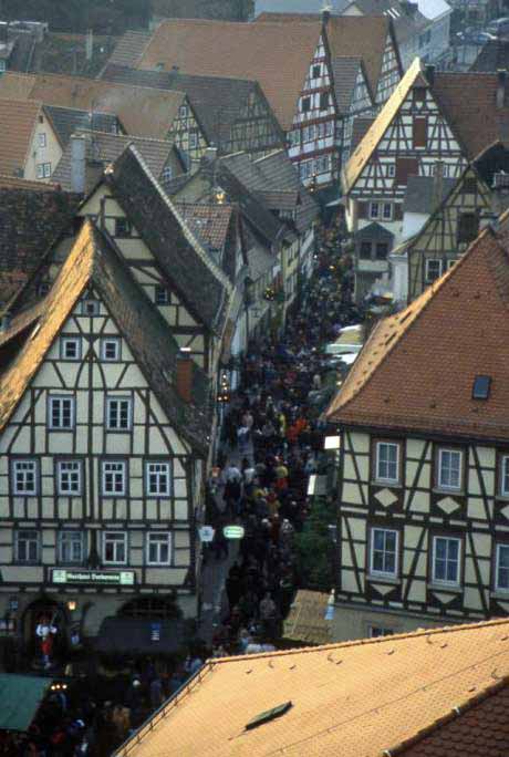 the houses of Bad Wimpfen