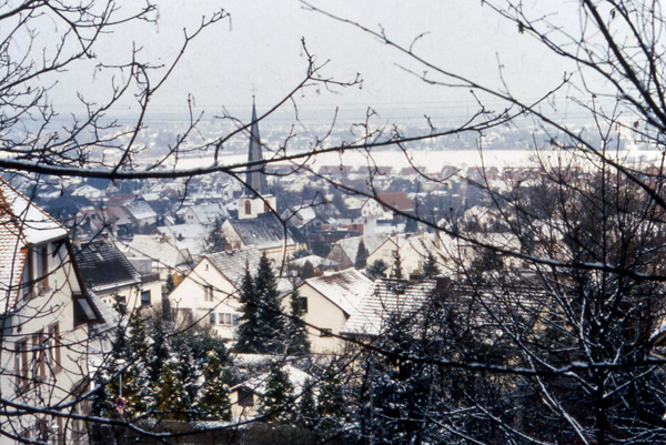 Zwingenberg in winter