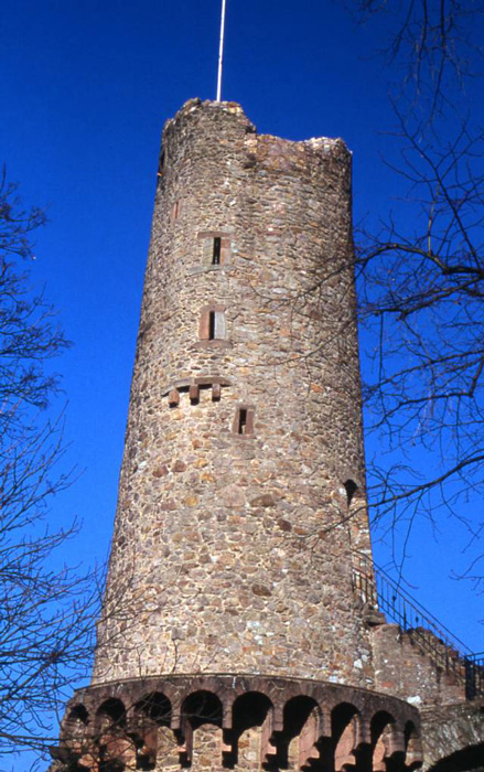 Wndeck castle ruins at Weinheim