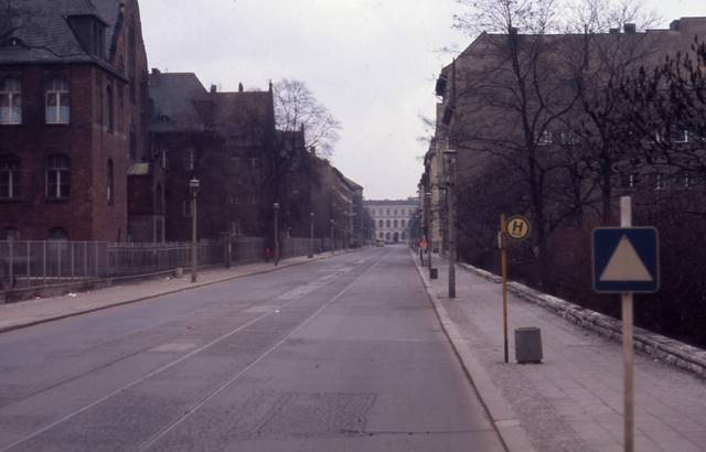 A street in East Berlin before the fall