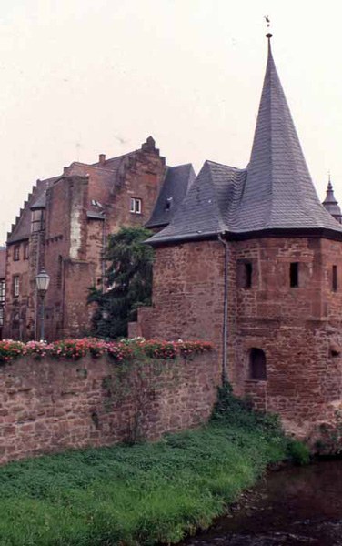Budingen, part of the wall