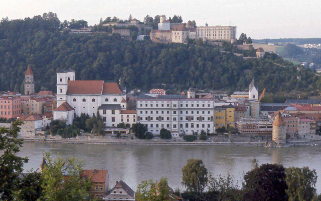 Passau river view
