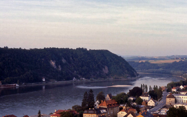 the Danube at Passau