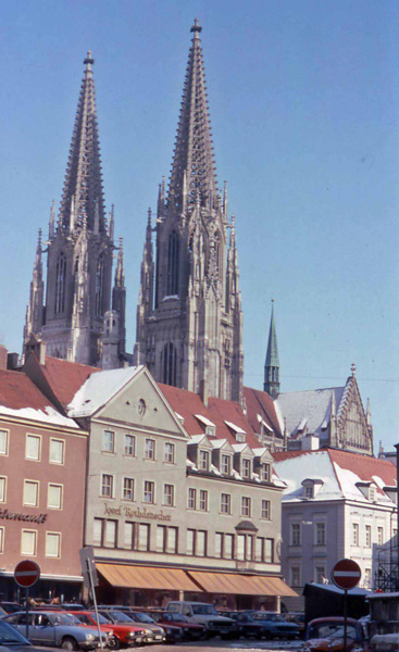 Regensburg Gothic cathedral