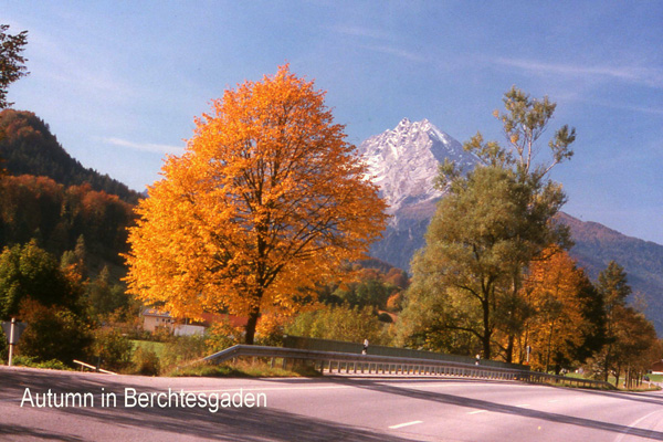 autumn in berchtesgaden