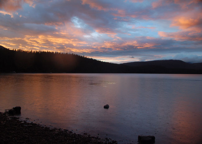 Lake McDonald sunset