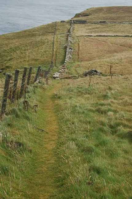 The path leading to The Stacks
