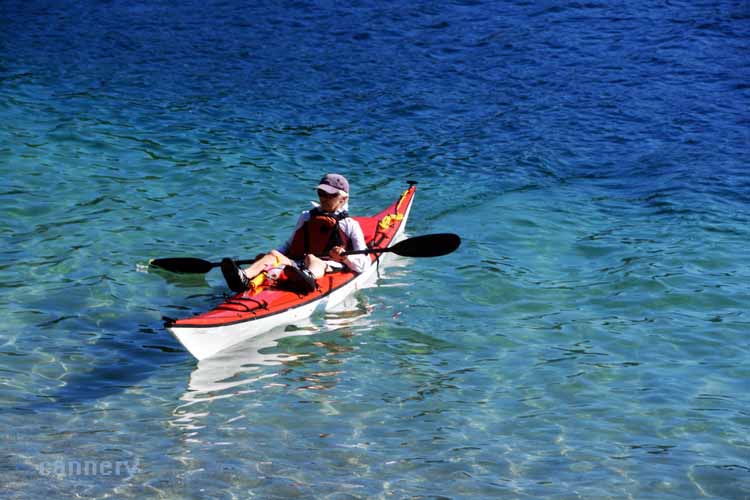 kayaker on water