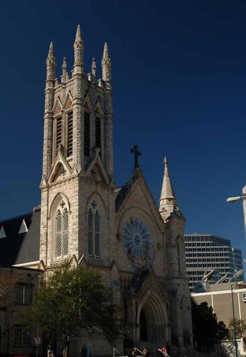 St. Mary's Church, downtown Austin