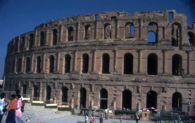 amphitheater at El Djem