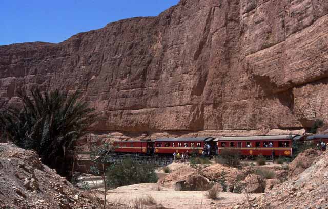 the Selje Gorge by train