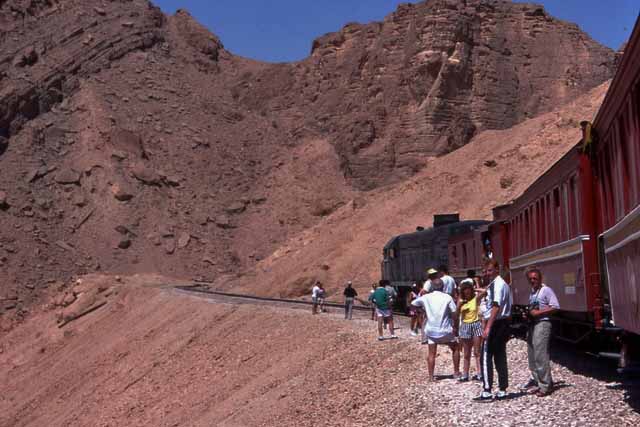 the Selje Gorge by train