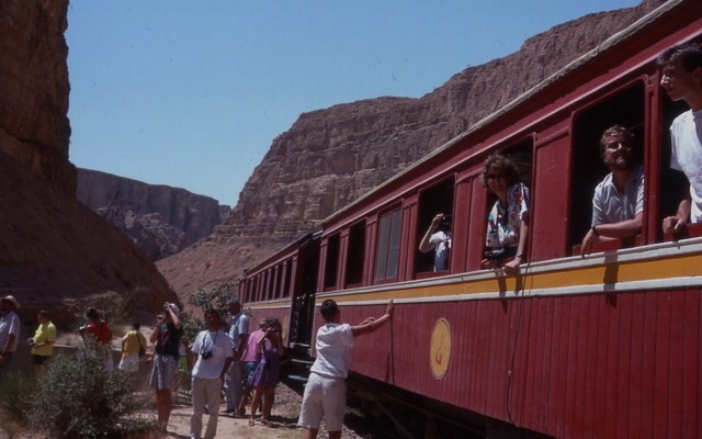 the Selje Gorge by train