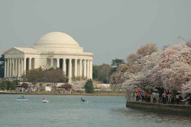 the Jefferson Memorial