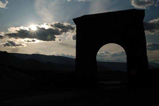 Yellowstone's north entrance gate