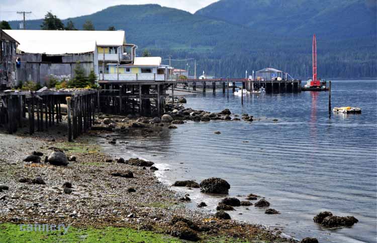 town front on water