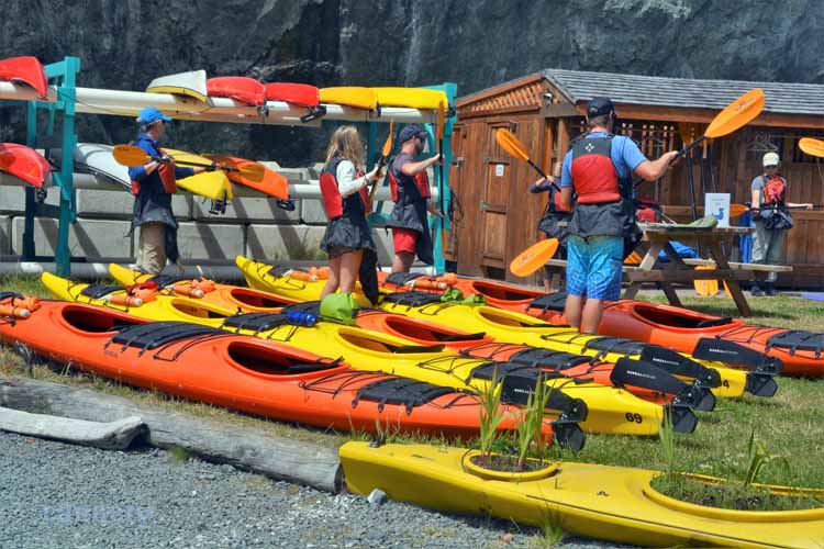 kayaking lessons group