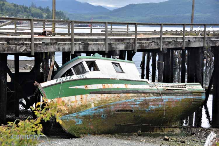 old fishing boat